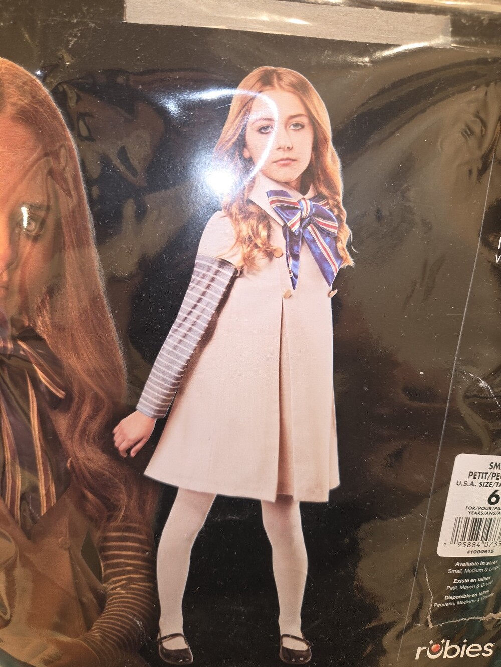 Megan Child Costume Dress with Bow - Picture 3 of 6